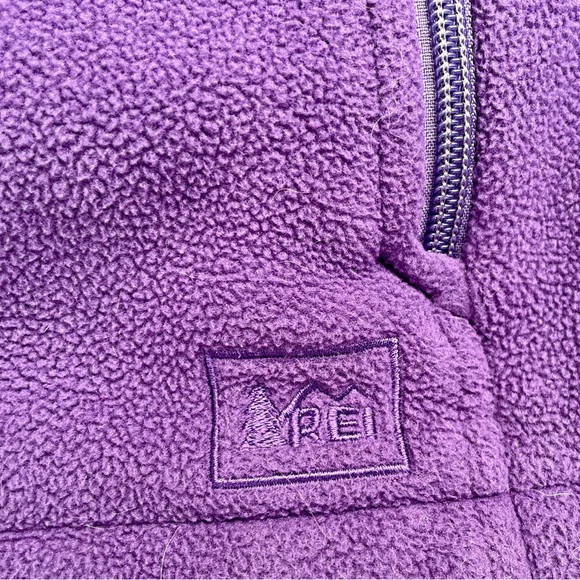 REI Women’s Purple Polartec Vest Size L - Picture 7 of 7
